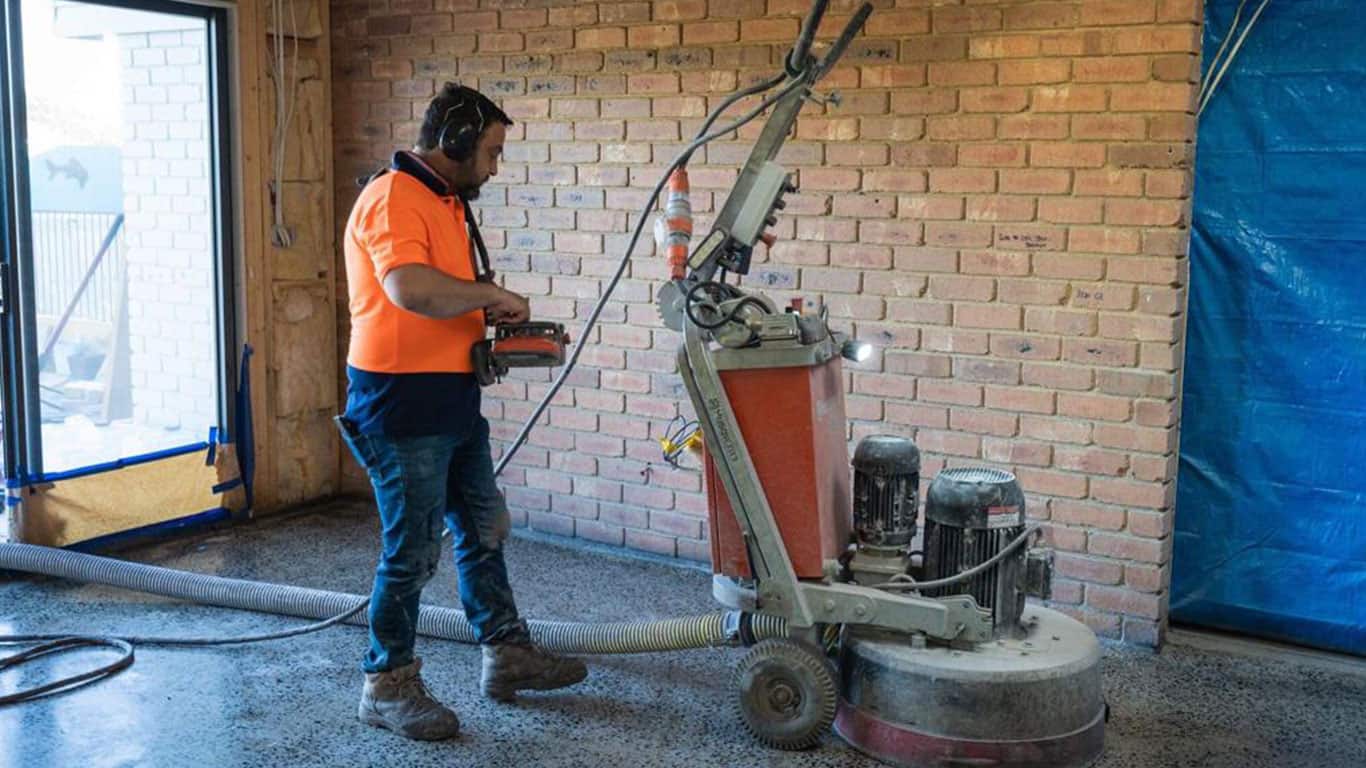 Concrete Grinding Service in Melbourne Elwood concrete polishing services
